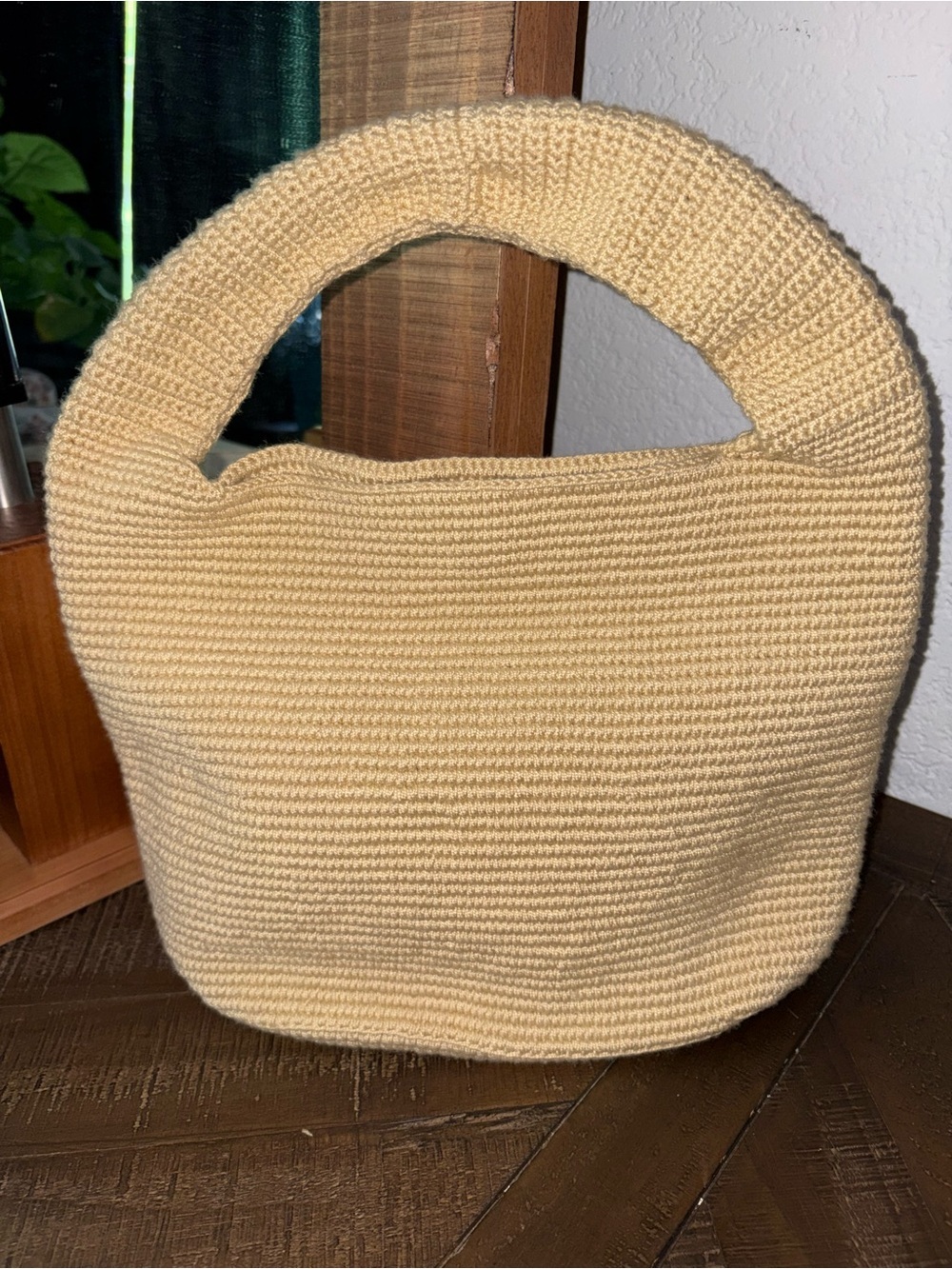 Soraya large Handcrafted Cream Crochet Tote Bag
